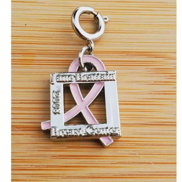 Jane Brattain Breast Cancer Awareness Charm 2008 - Picture 1 of 3